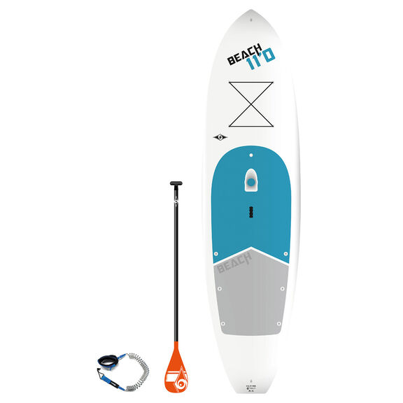 11' Tough-Tec Beach Stand-Up Paddleboard Package image number 0