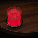 LED Lighted Recessed Cup Holder, Red image number 1