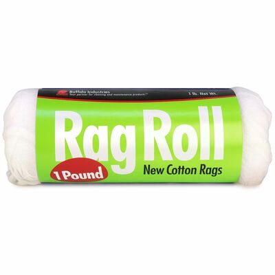 Cotton Rags, 1 lb Roll