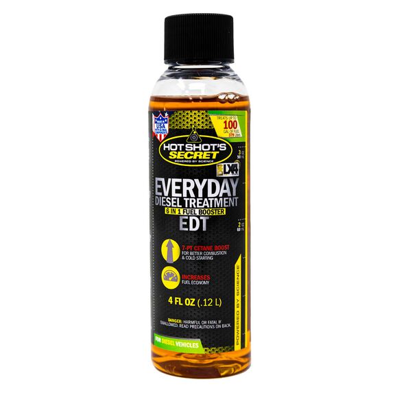 Hot Shot's Secret EVERYDAY DIESEL TREATMENT 6-in-1 Fuel Booster, 4 oz. image number 0