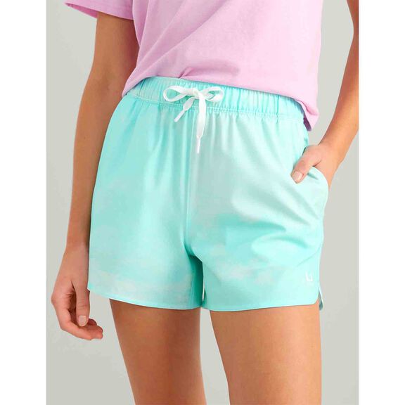 Women's Pursuit Printed Volley Shorts image number 0