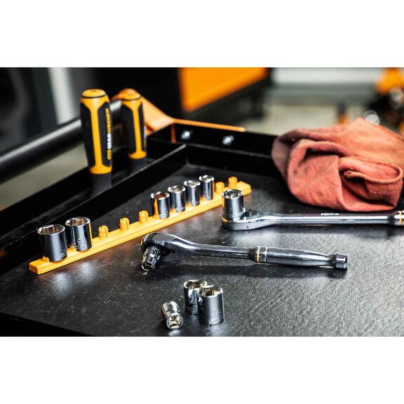 11-Piece 3/8" Drive Metric Socket Set, 6 Point image number 1