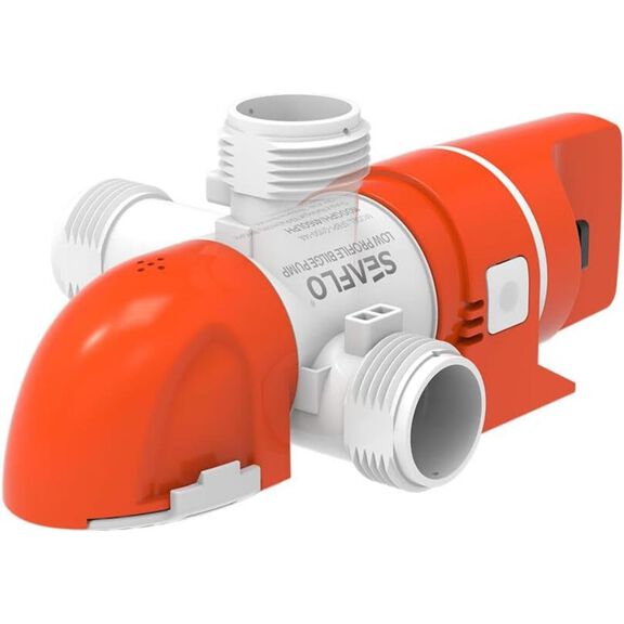 SEAFLO 24V 1100 GPH Automatic Low Profile Water Sensing Bilge Pump image number 1