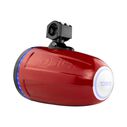 HYDRO 8" Marine Tower Speakers with Integrated RGB LED Lights, 375 Watts, Red image number 4
