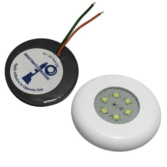 Moonlit 6-LED Wireless Accent Light, Cool White image number 1