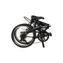 Vybe D7 Folding Bike, Black image number 1