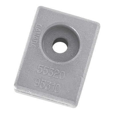 Aluminum Small Block Anode for Suzuki, 1.2" x 1.6" x 0.5"
