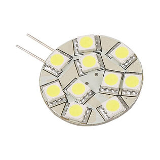 X-Beam LED Replacement Bulb Cool White 10 to 30V DC 2.2 Watts Directional G4 Socket Side Pin