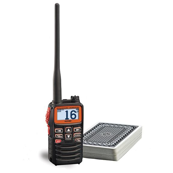 HX40 Ultra Compact 6W Handheld VHF Radio image number 2