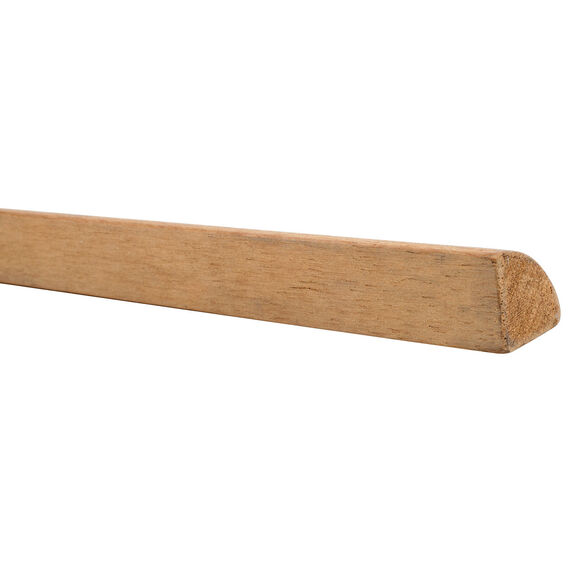 Teak Quarter Round Molding, 1/2"W x 1/2"H x 5'L image number 0