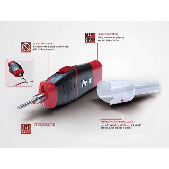 Battery Powered Soldering Iron, 4.5W image number 2