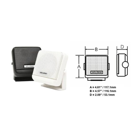 VHF Speaker, Black image number 1