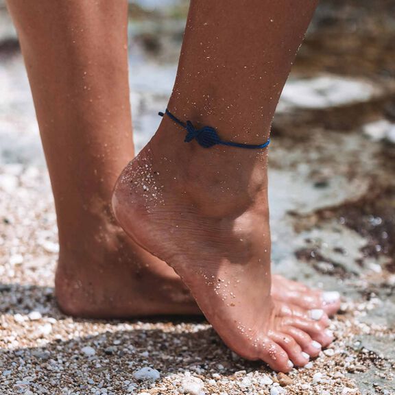 4ocean Go Fish Anklet - Blue image number 2