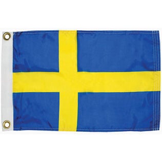 Sweden Courtesy Flag, 12" x 18"