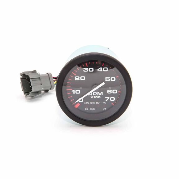 Amega Series Tachometer with System Check, 7000 rpm, Evinrude/Johnson image number 0