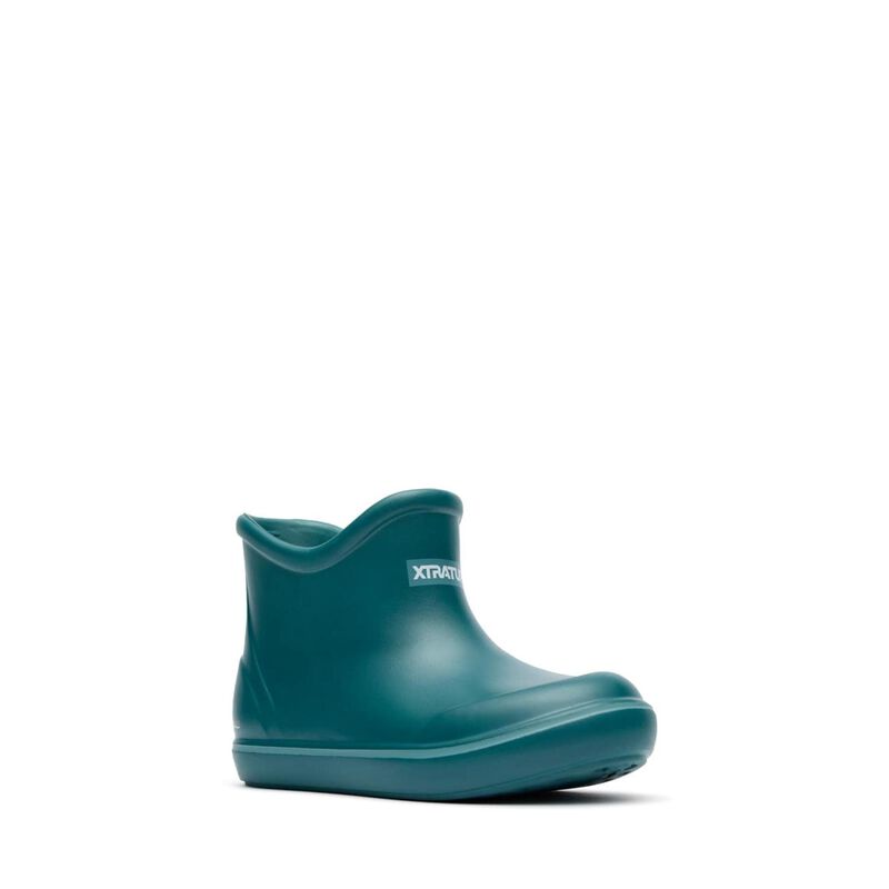 Xtratuf Kids' Tufs Ankle Deck Boots, in Transformative Teal, Size 7 | by West Marine
