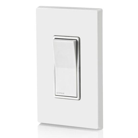 15 Amp 120/277 Volt Single Pole Switch, Weather-Resistant, Side & Back Wire image number 3