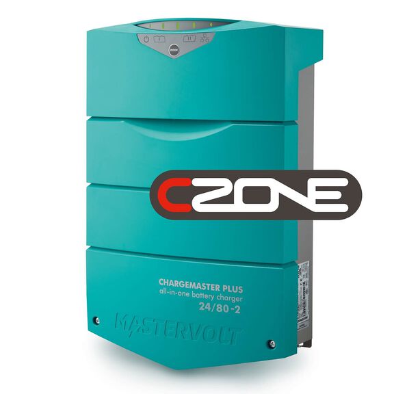 ChargeMaster Plus CZone Battery Charger, 24V, 80 Amp, 2 Banks image number 0