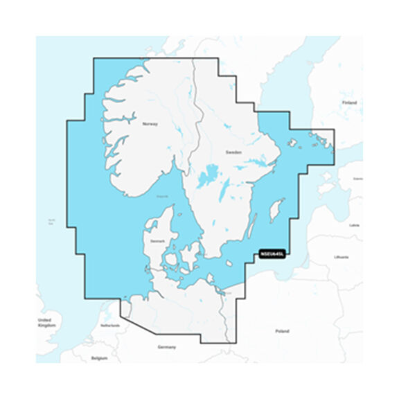 Garmin Navionics+ EU645L Skagerrak and Kattegat, Electronic Chart image number 0