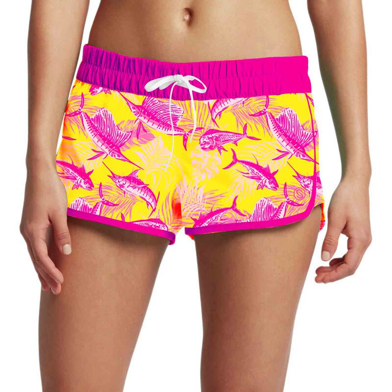Women's Tropical Slam Board Shorts image number 5