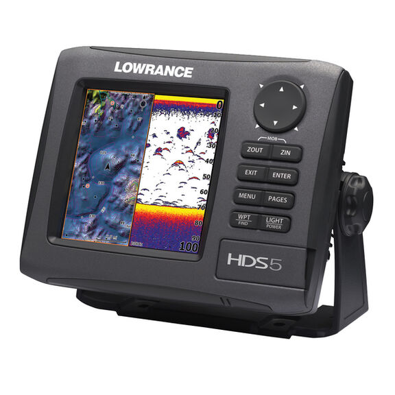 HDS-5 Gen2 Fishfinder/GPS Chartplotter with 50/200kHz Transducer image number 1