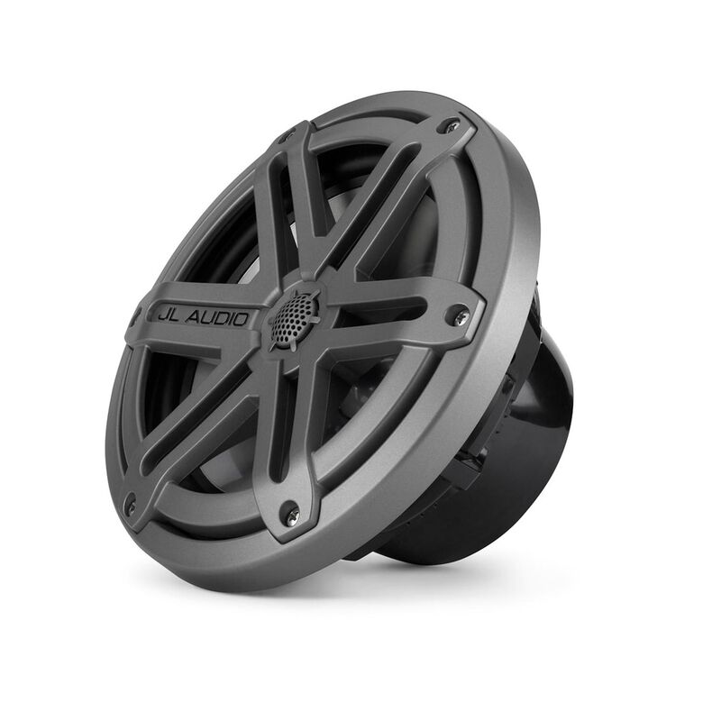 MX770-CCX-SG-TLD-B 7.7" Coaxial System Speakers, Titanium Sport Grilles with Blue LED image number 1