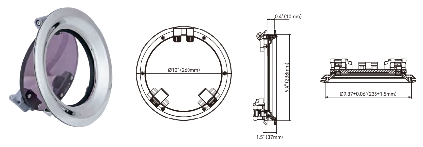 01 Series Round Portlight SFP3-260-01