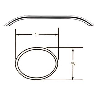 GG Schmitt & Sons 12" Oval Grab Rail