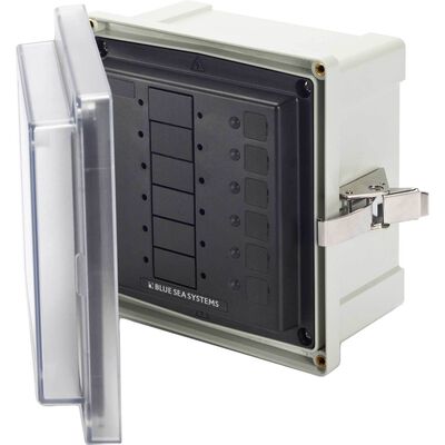 SMS Surface-Mount System Panel Enclosure, 6-Circuit Blank