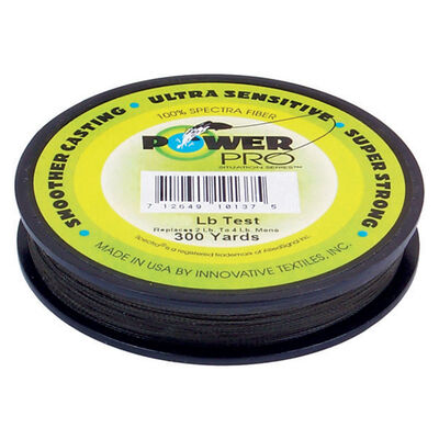 Spectra Braided Fishing Line, 50Lb, 300Yds, Green