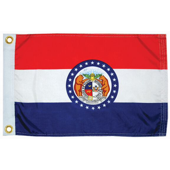 Missouri State Flag, 12" x 18" image number 0