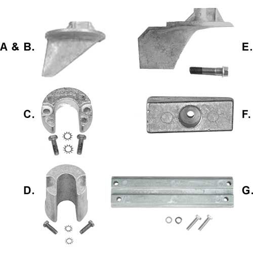 QUICKSILVER Anodes & Anode Kit