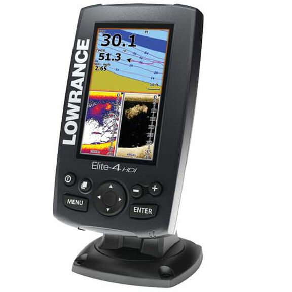 Elite-4 HDI Fishfinder/Chartplotter Combo with No Transducer image number 0