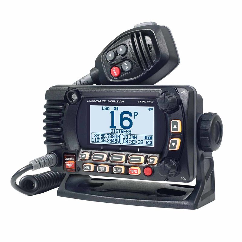 GX1800GB Explorer 25W Fixed Mount VHF/GPS/Second Station Capable image number 2