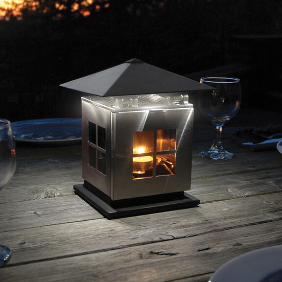 JOI Heat Powered LED Lamp, Stainless Steel image number 2