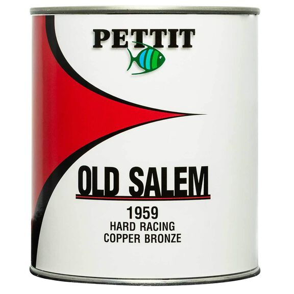Old Salem Non-Antifouling Hard Racing Copper Bronze Paint, Quart image number 0