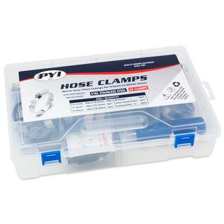 9.5-55mm 316L Hose Clamp Assortment Kit