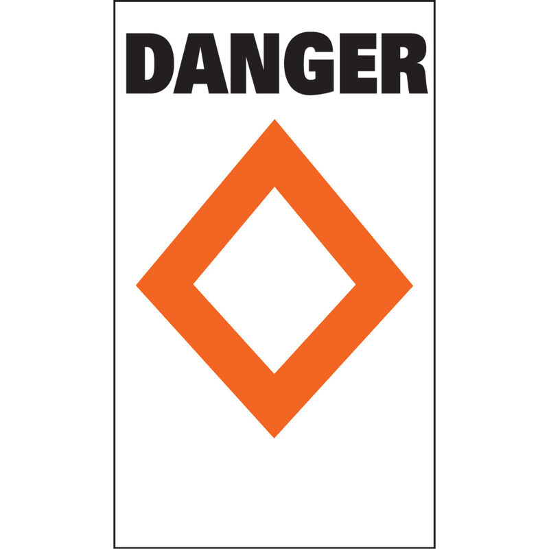 Taylor Made Sur-Mark Buoy Label - Danger #46183
