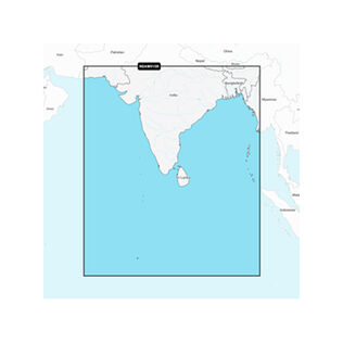 Garmin Navionics Vision+ AW015R Indian Subcontinent, Electronic Chart