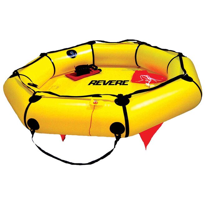 Revere Survival Coastal Compact 4-Person Life Raft