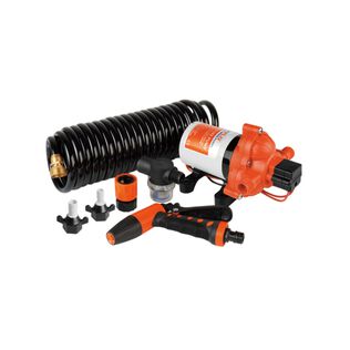 SEAFLO 33 Series 12V Washdown Pump Kit &ndash; 3.0 GPM, 70 PSI, Heavy-Duty for RV, Boat, Marine & Yacht Use