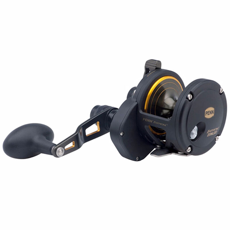 Fathom 2-Speed Lever Drag Conventional Reels image number 1