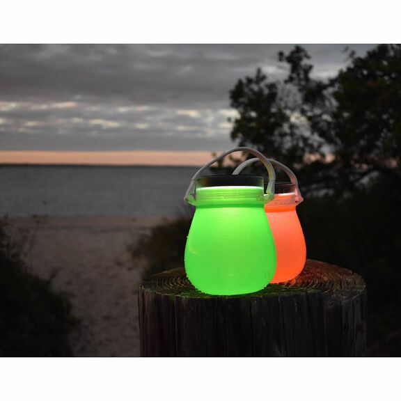 100 Lumen Solar Powered Lanterns, 2-Pack image number 1