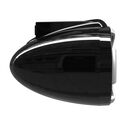 Wet Sounds ICON 8 Black V2 Series 8" Marine Tower Speakers with Silver Aluminum Fixed Clamps (Pair) image number 1
