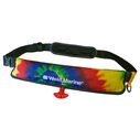 Ultra-Slim Manual Inflatable Life Jacket Belt Pack, Tie Dye image number 0