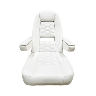 Breeze Way Helm Seat, 25", White