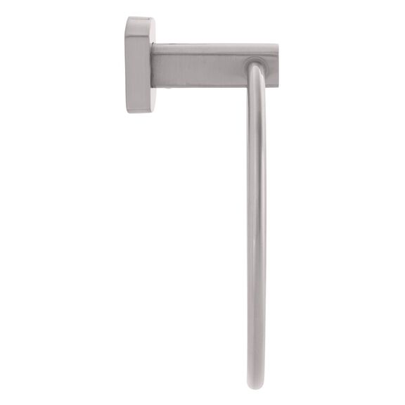 Miah Towel Ring Brushed Nickel image number 1