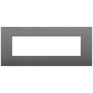 Vimar Arke 7-Module Classic Cover Plate, Technopolymer, White