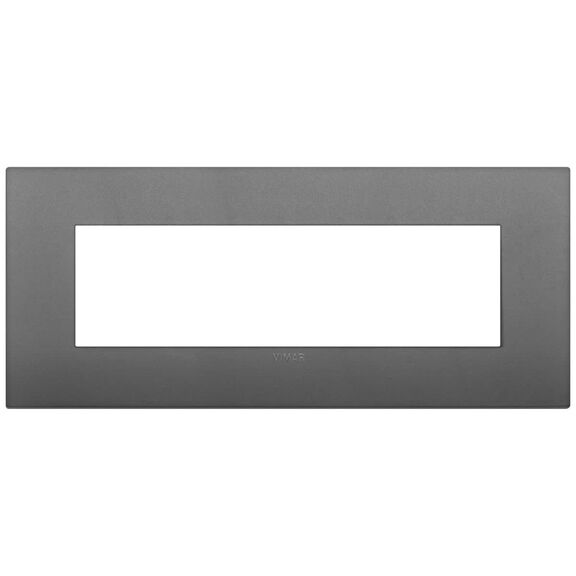 Vimar Arke 7-Module Classic Cover Plate, Technopolymer, White image number 0