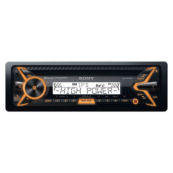 MEX-M100BT Marine CD Receiver with Bluetooth&reg; and SongPal&trade; image number 0